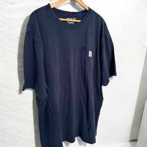 Cathartt classic  pocket tee in navy XXL